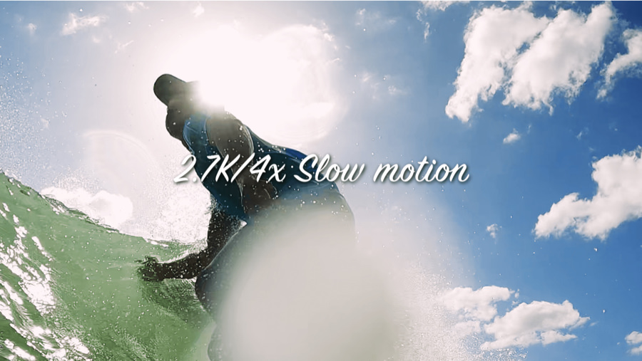 GoProのスローモーション比較