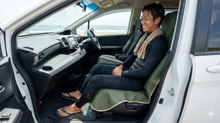 シートカバー,サーフィン,車